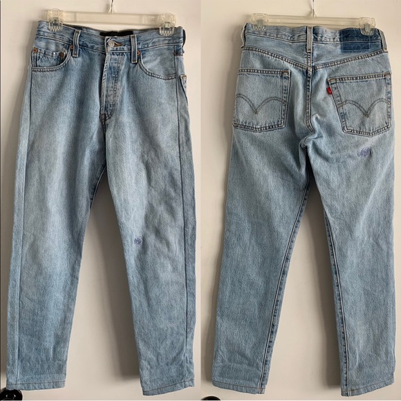 Reworked Nasty Gal After Party Vintage 501 Levi’s - Picture 7 of 11